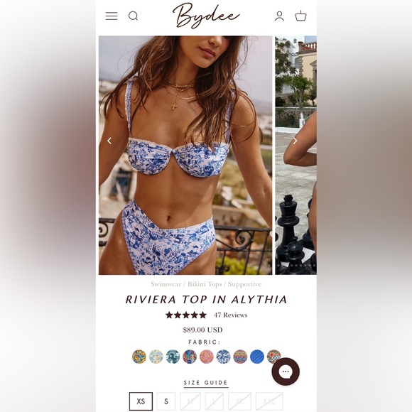 BYDEE Set of 3 PRAGUE & FLORENCE BOTTOM & RIVIERA TOP IN ALYTHIA in Large - Picture 5 of 15
